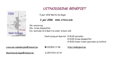 2006 uitnodiging 2006 uitnodiging